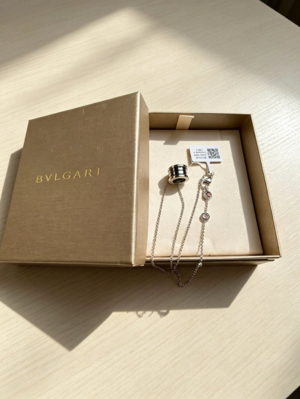 Bvlgari Silver Plated Necklace Luxury Designer Jewelry